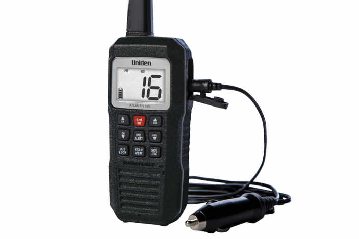 Uniden Atlantis 155 Handheld Two-Way VHF Floating Marine Radio