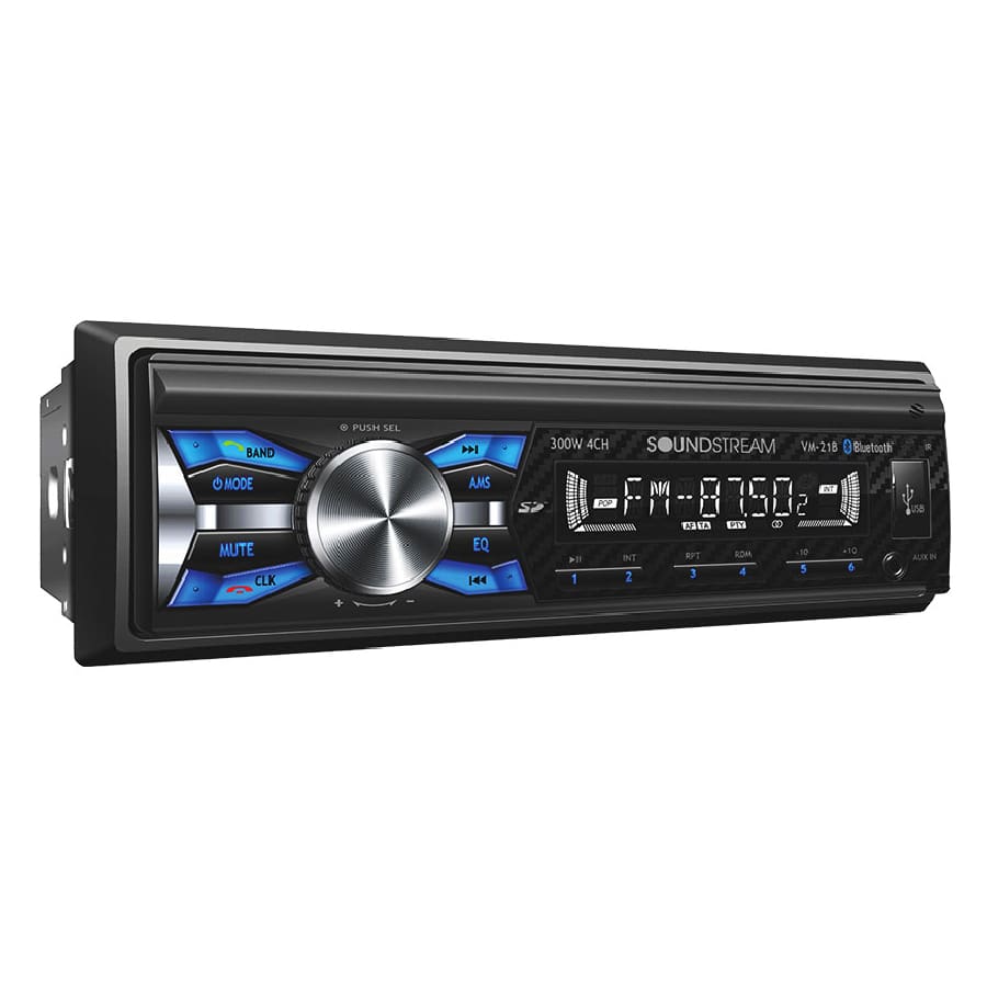 Soundstream VM-21B Single Din Mechless Multimedia Receiver