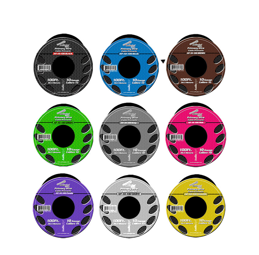 Audiopipe AP-10-100 WHT AP-10-100 Primary Speaker Wire