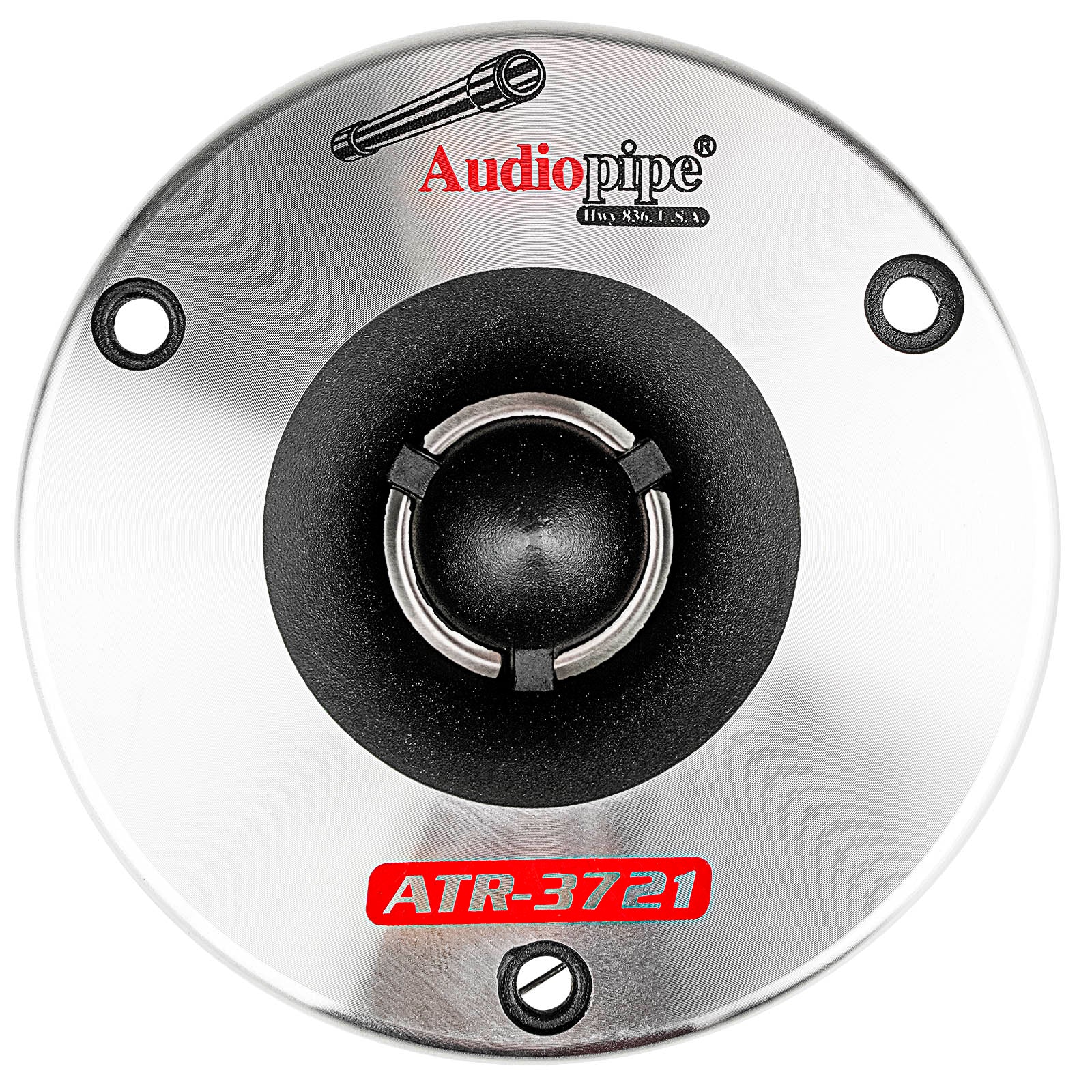 Audiopipe ATR-3721 ATR-3721 3-3/4” Aluminum Bullet Titanium Horn Tweeter