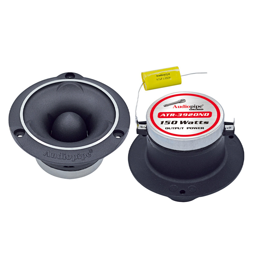 Audiopipe ATR-3920ND ATR-3920ND 4” Aluminum Bullet Horn Tweeter