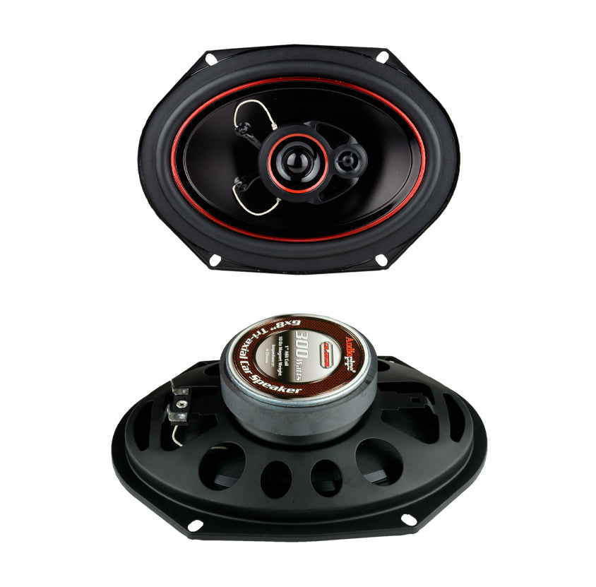 Audiopipe CSL-6803R 6” x 8”  Tri -Axial Car Speaker