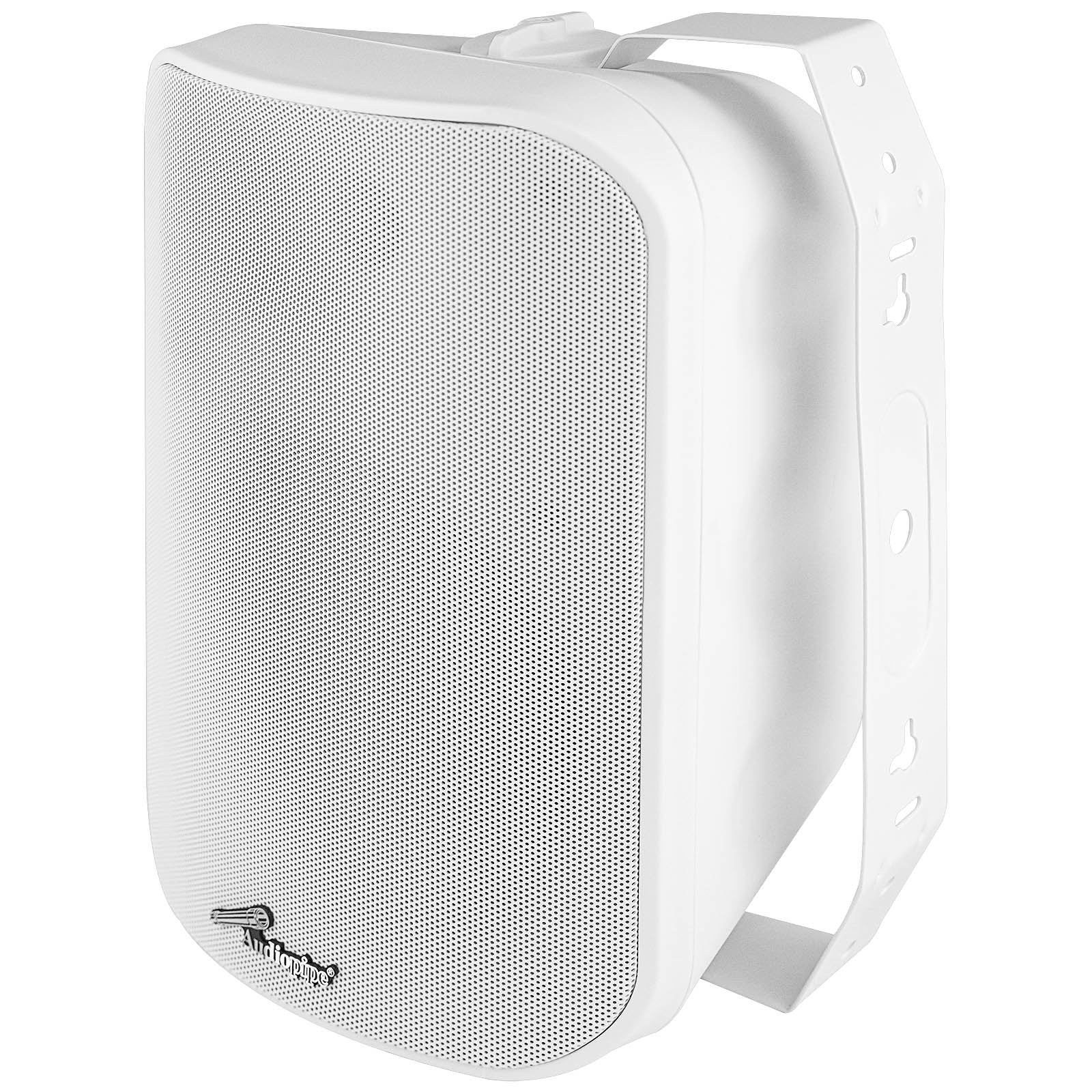 Audiopipe ODP-653 WHT 6.5” 2-Way Indoor/Outdoor Weatherproof Loudspeaker (ODP-653 WHT)