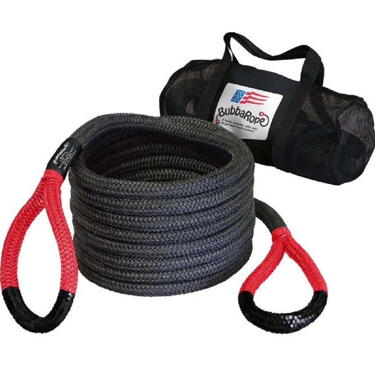 Bubba Rope 176880RDG Off-Road Truck Recovery Gear Sets 176880RDG Recovery Set, 7/8 in. Diameter, 30 ft. Long, Red Eyelets, with Shackles, Bag, Kit