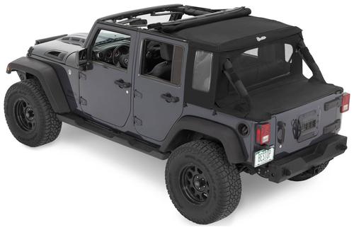 Bestop 53901-35 07-18 Wrangler JK 4Dr Halftop Soft Top