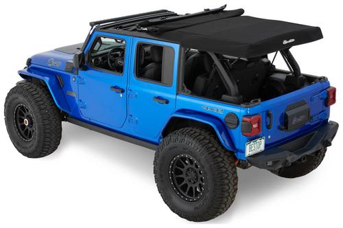 Bestop 54726-17 18-   Jeep Wrangler JL Supertop Black Twill