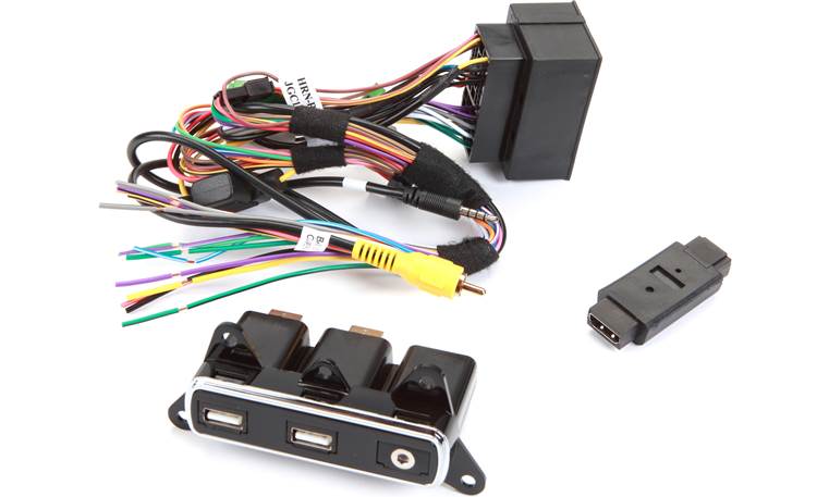 iDatalink KIT-JGC1 Dash and Wiring Kit Install a new iDatalink-ready double-DIN car stereo in 2014-22 Jeep Grand Cherokee models — MRR or MRR2 module also required (Black)