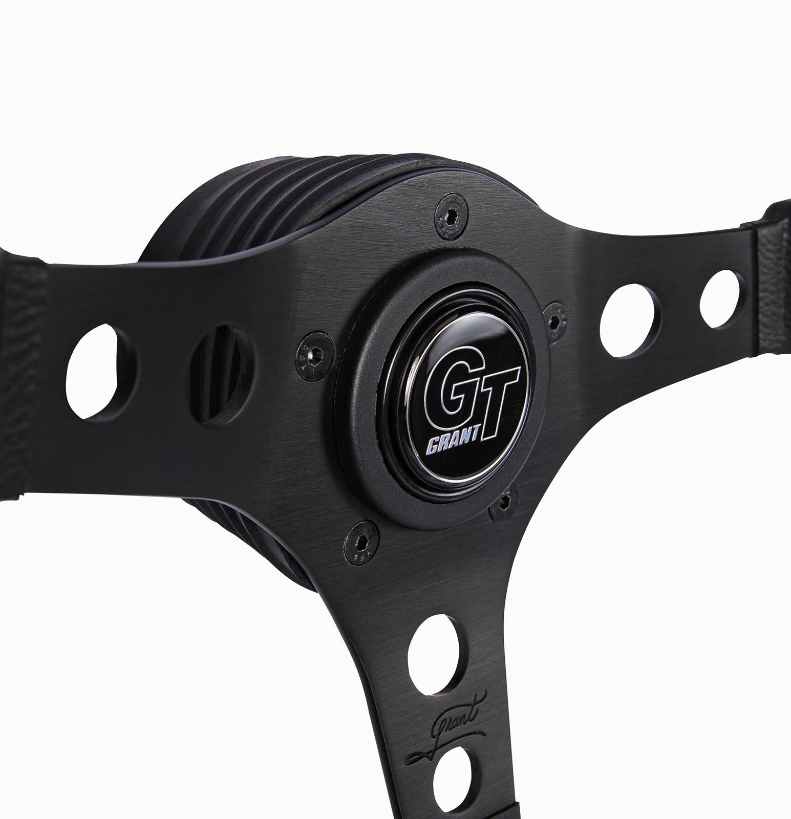 Grant 774 Formula GT Steering Wheels (Black Aluminum)