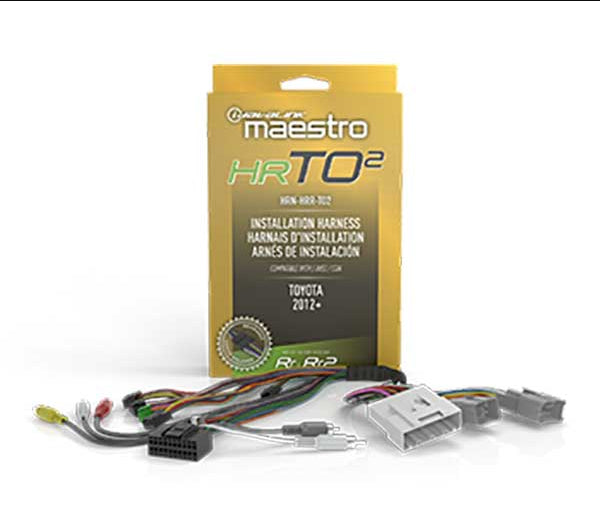 iDatalink Maestro HRN-HRR-TO2 Plug and Play Radio Replacement Harness For Select 2012-2021 Toyota