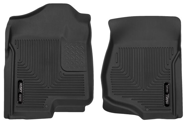 Husky Liners 53101 X-act Contour® Floor Mats For Chevrolet Silverado 1500, GMC Sierra 1500 & More (Front Floor Liners)