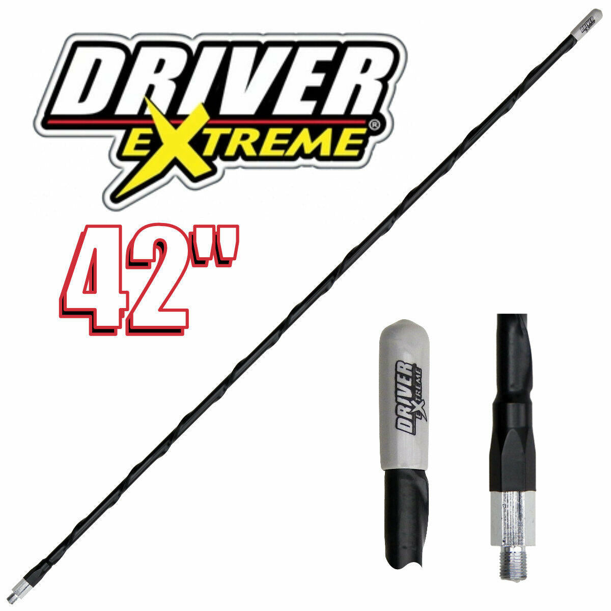 Driver Extreme DRX-5421 "38 Special" Fiberglass CB Antenna - 44" Tall - 350 Watt