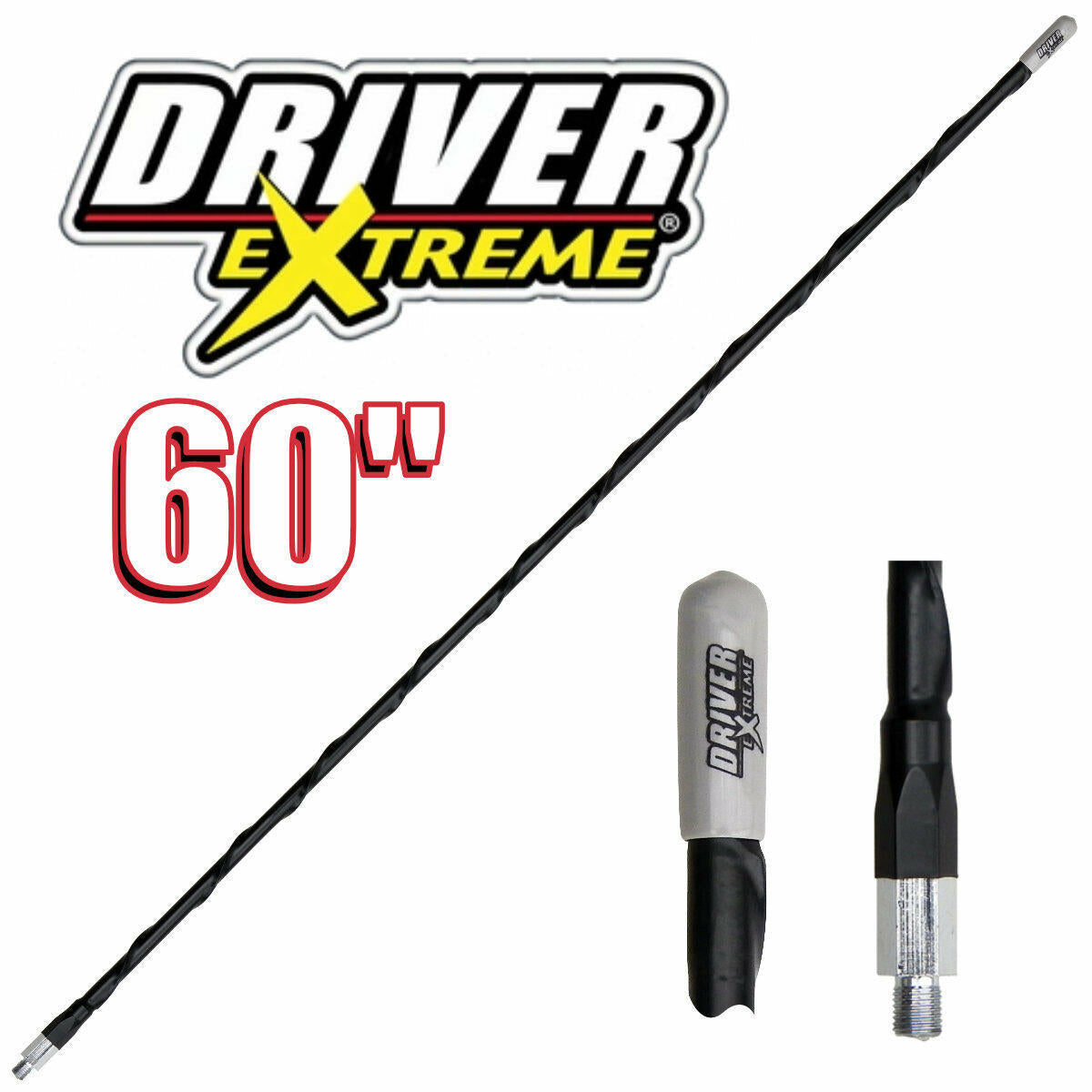 Driver Extreme DRX-5601 "38 Special" Fiberglass CB Antenna - 60" Tall - 500 Watt