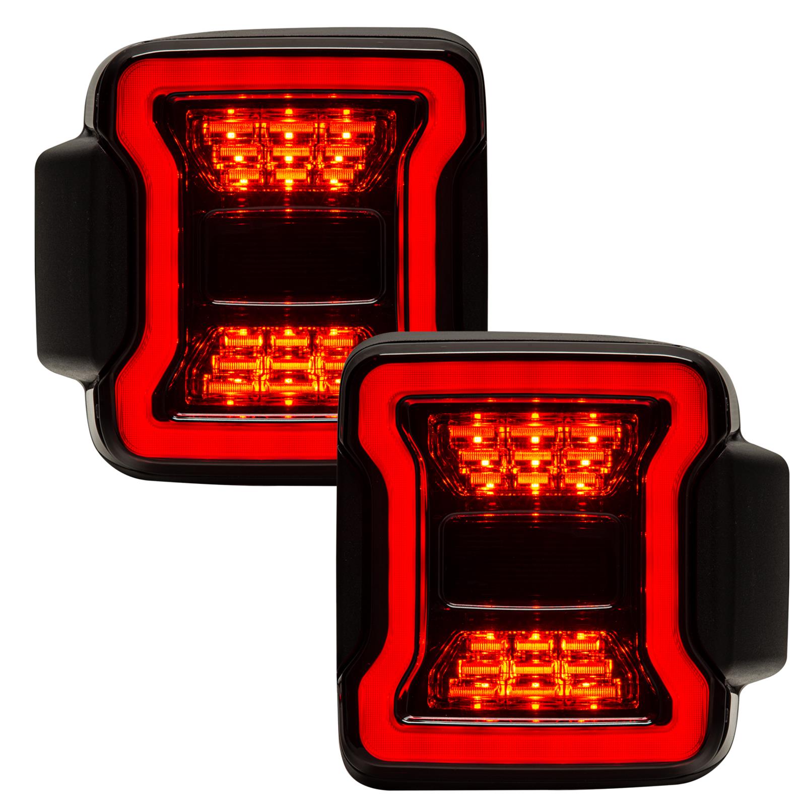 Oracle Lighting 5852-504 Black Series LED Taillights 5852-504 Tail Lights Jeep, Black Series LED, Pair