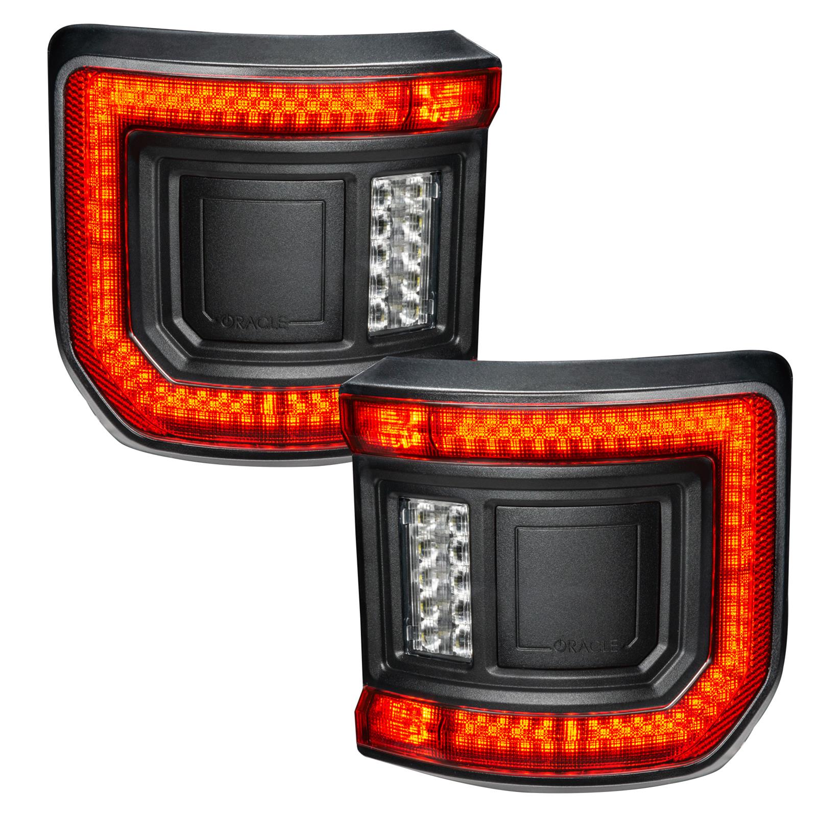 Oracle Lighting 5882-504 Flush-Mount LED Taillights 5882-504 Taillight Assemblies, Flush Mount, LED, Jeep, JT, Pair