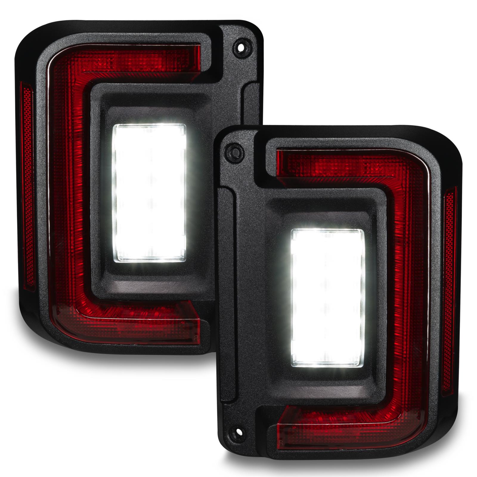 Oracle Lighting 5891-504 Flush-Mount LED Taillights 5891-504 Flush Mount LED Tail Lights for Jeep Wrangler JK