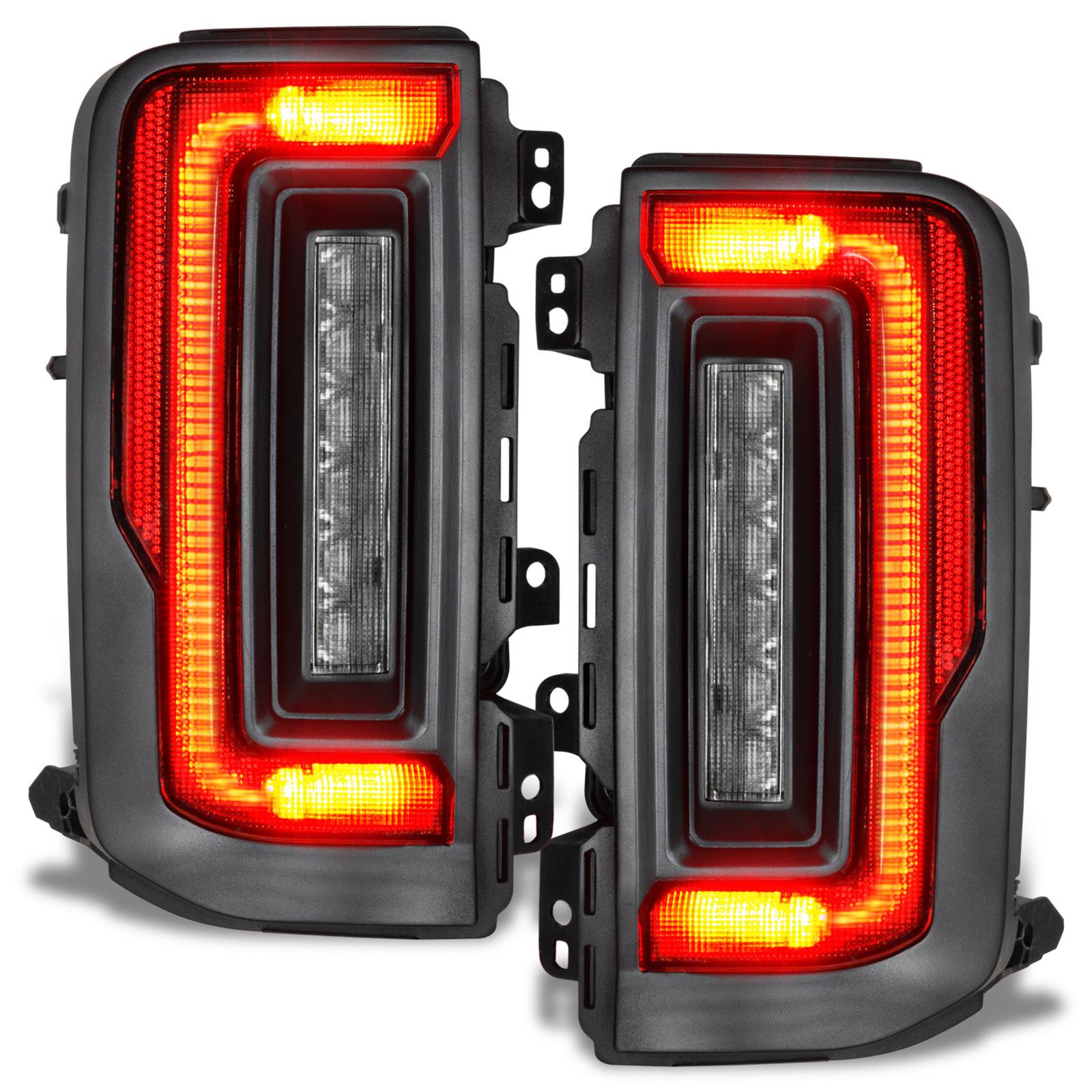 Oracle Lighting 5892-504 Flush-Mount LED Taillights 5892-504 Taillight Assembly, Flush-Mount, LED, Red/Clear, Ford, Pair