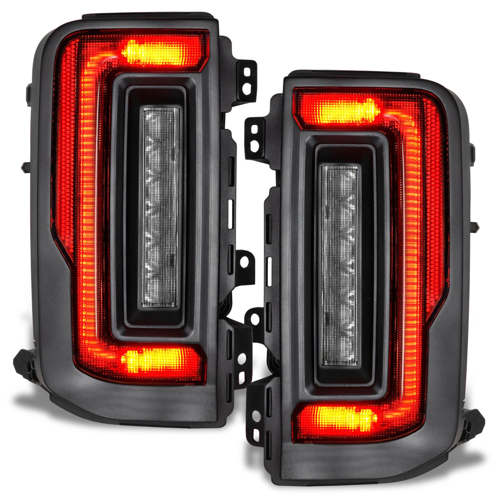 Oracle Lighting 5892-504 Flush-Mount LED Taillights 5892-504 Taillight Assembly, Flush-Mount, LED, Red/Clear, Ford, Pair