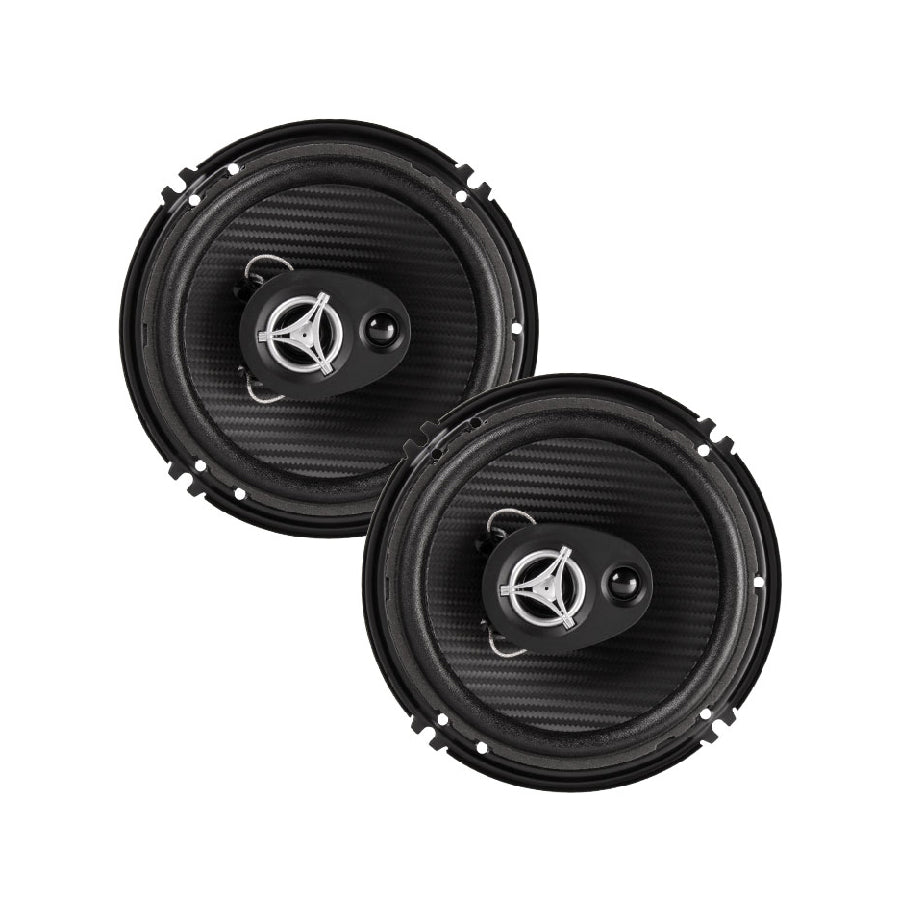 Power Acoustik EF-653 6.5″ 3-Way Full-Range Speakers – Pair