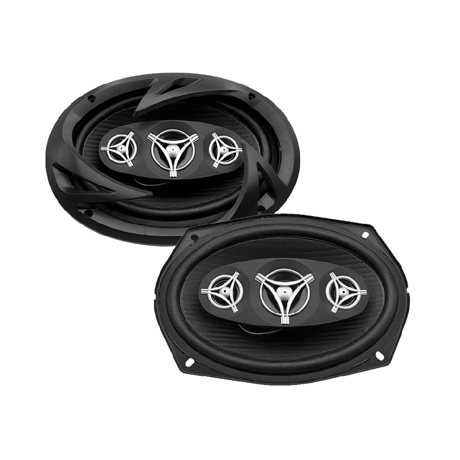 Power Acoustik EF-694 6″ x 9″ 4-Way Full-Range Speakers – Pair