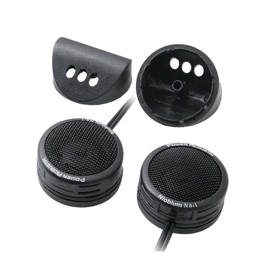 Power Acoustik NB-1 2-Way Mount Tweeters – 200 Watts Total