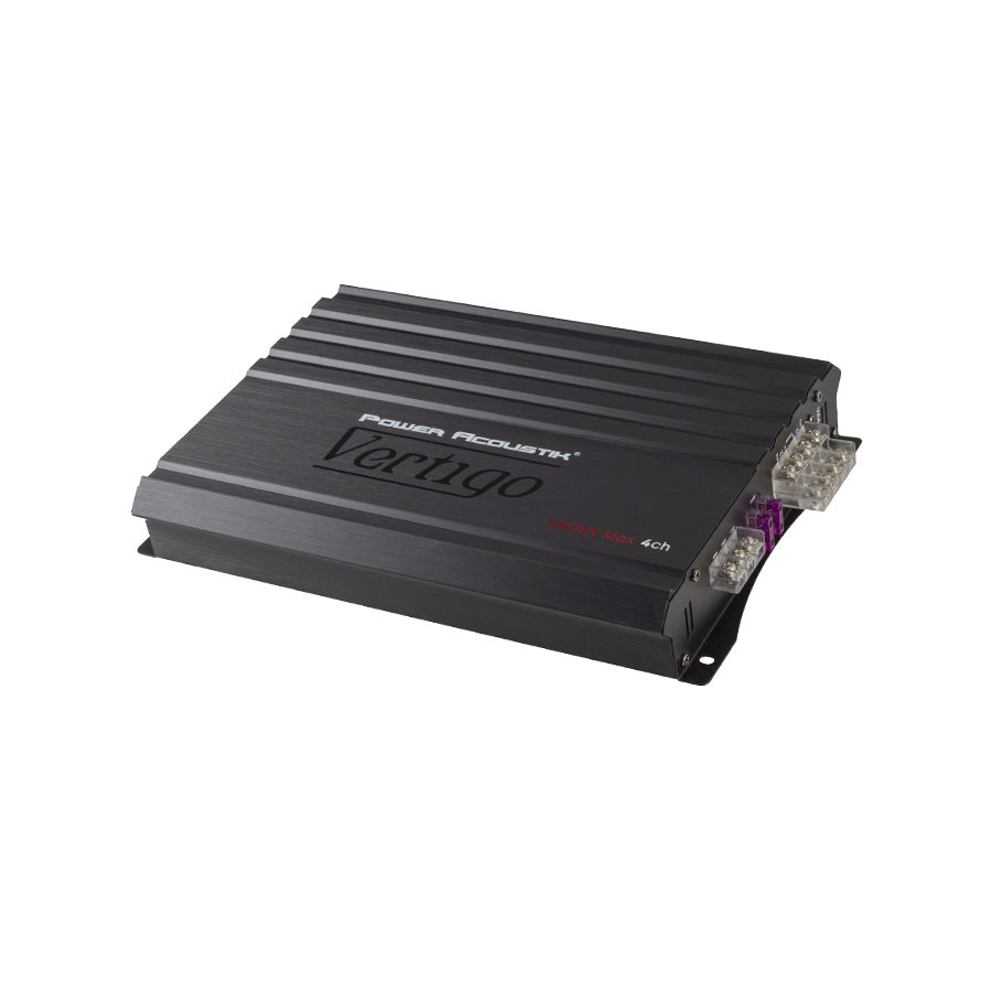 Power Acoustik VA4-1800D Vertigo Series 4Ch Full Range Amplifier