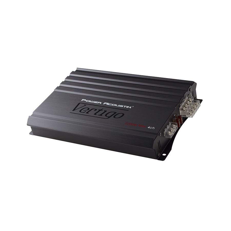 Power Acoustik VA4-2200D Vertigo Series 4Ch Full Range Amplifier