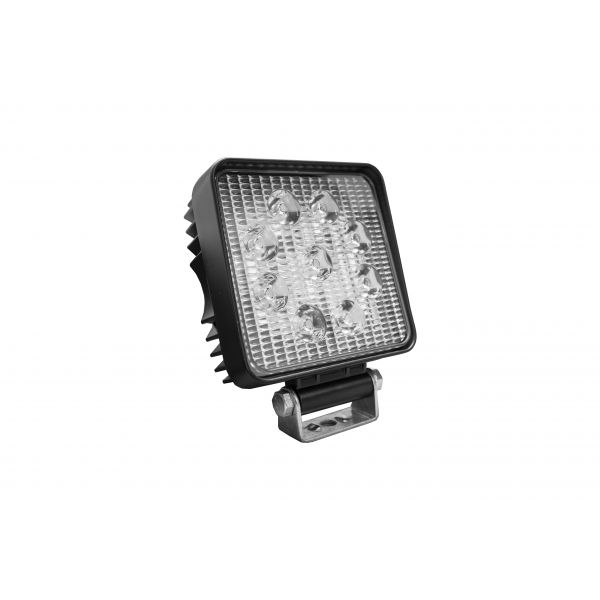 Racesport RS-27W-S Street Series 4in Square LED Work Spot Light 27W/1,755LM