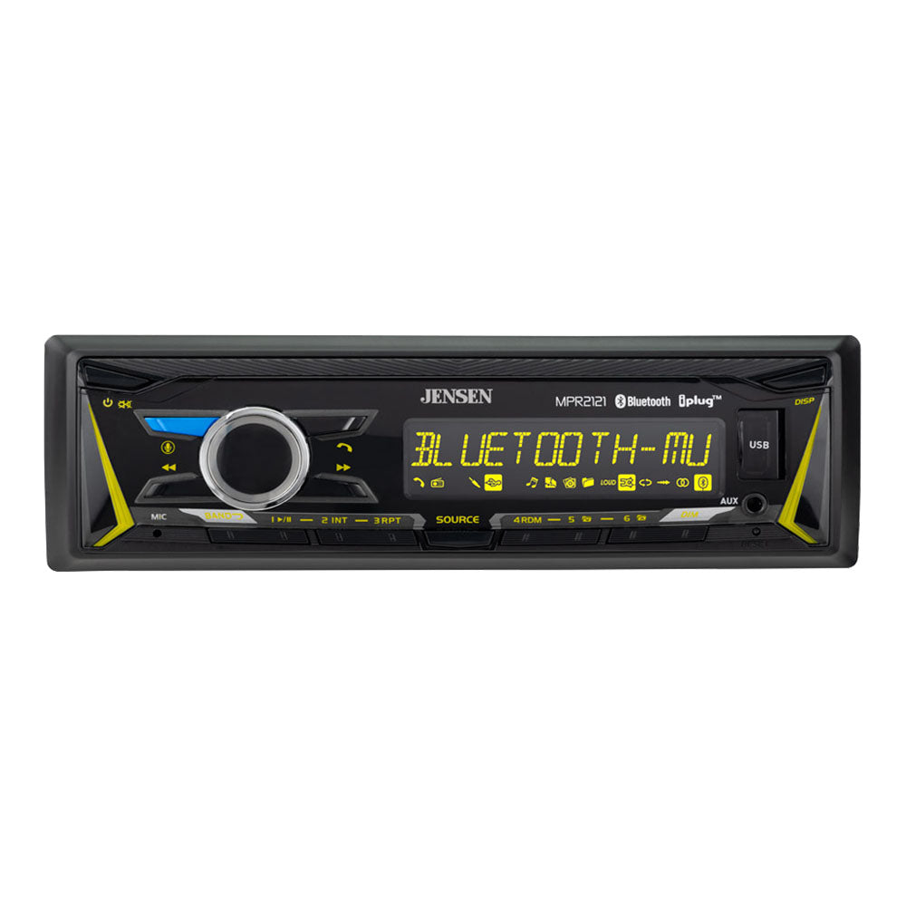 Jensen MPR2121 Mechless Receiver with Bluetooth and RGB Custom Colors – MPR2121