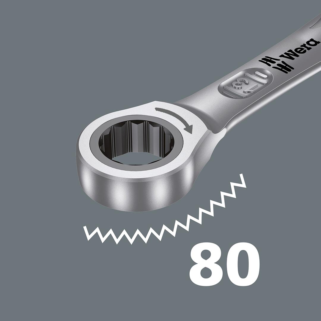 WERA 05073284001 JOKER 9/16" Ratcheting Combination Wrench