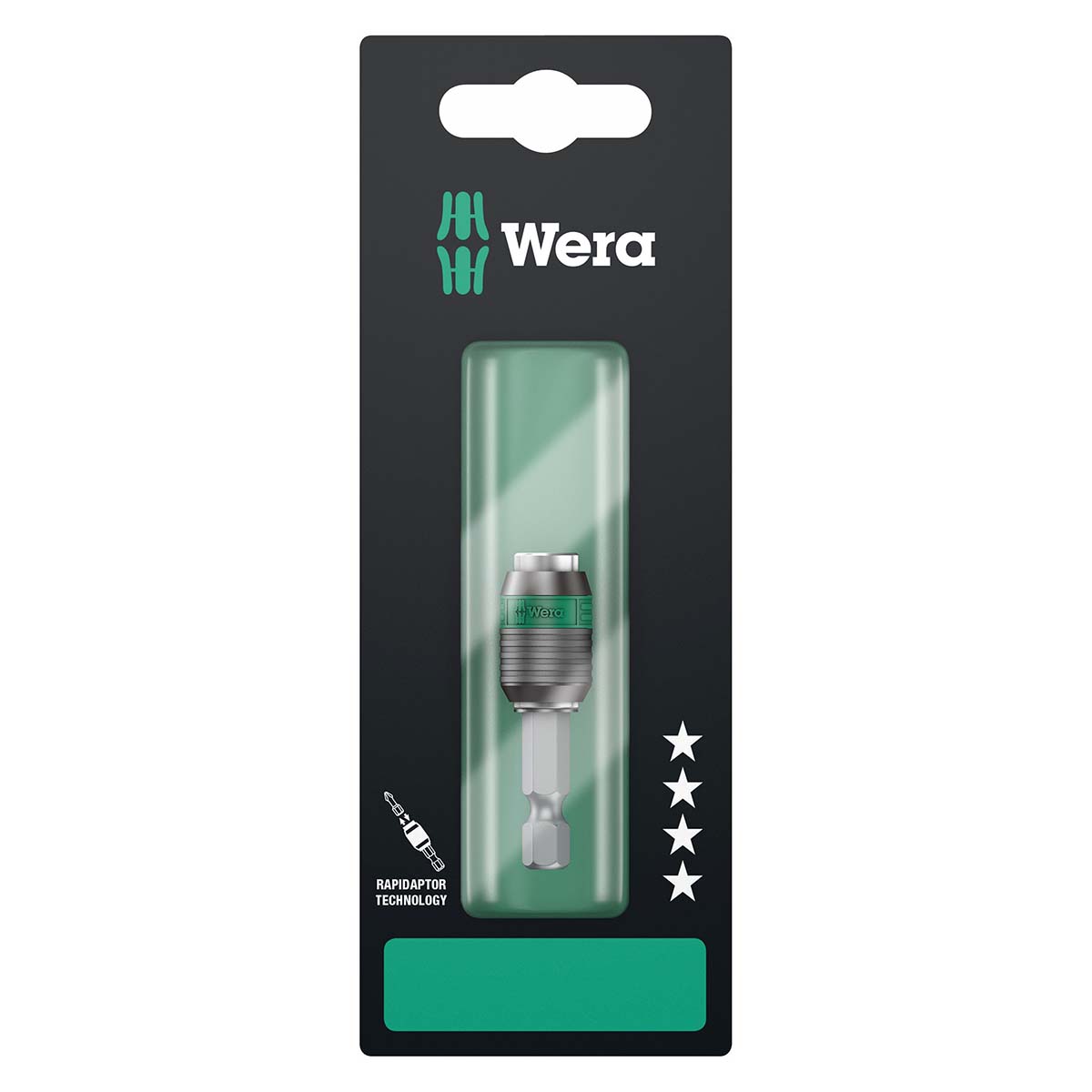 WERA 05073421001 Rapidaptor Short Universal 1/4" Bit Holder