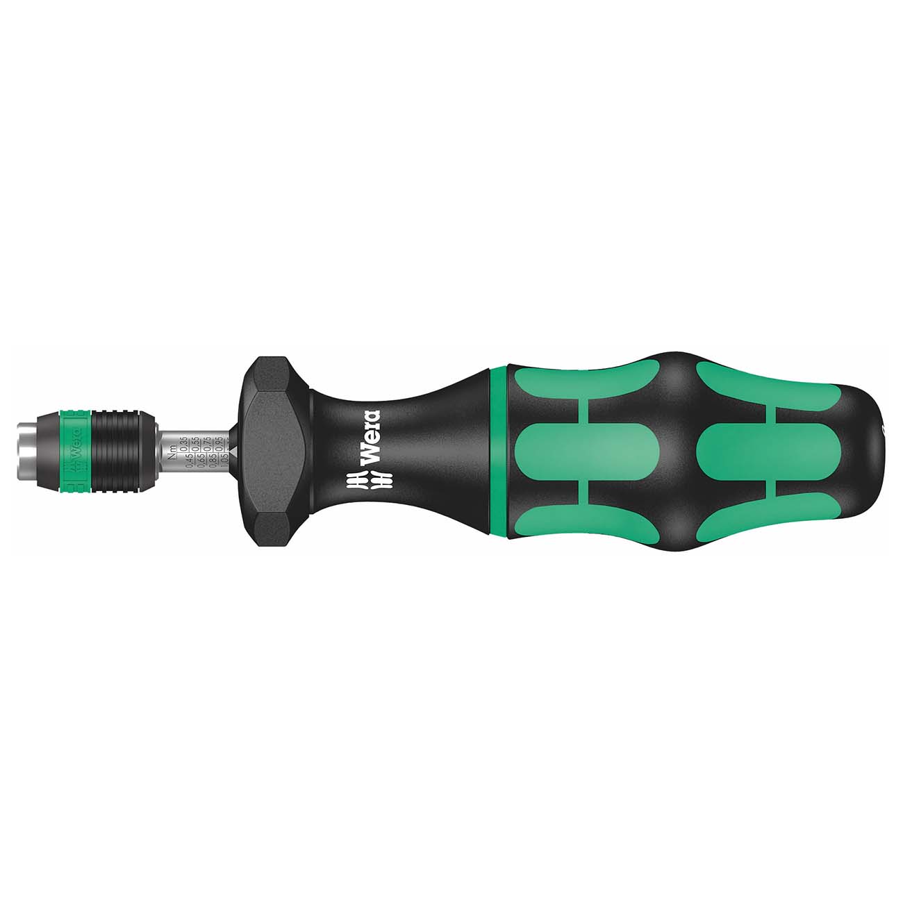 WERA 05074701001 Adjustable Torque Screwdriver Handle with Quick-Release Chuck (NM Scale)