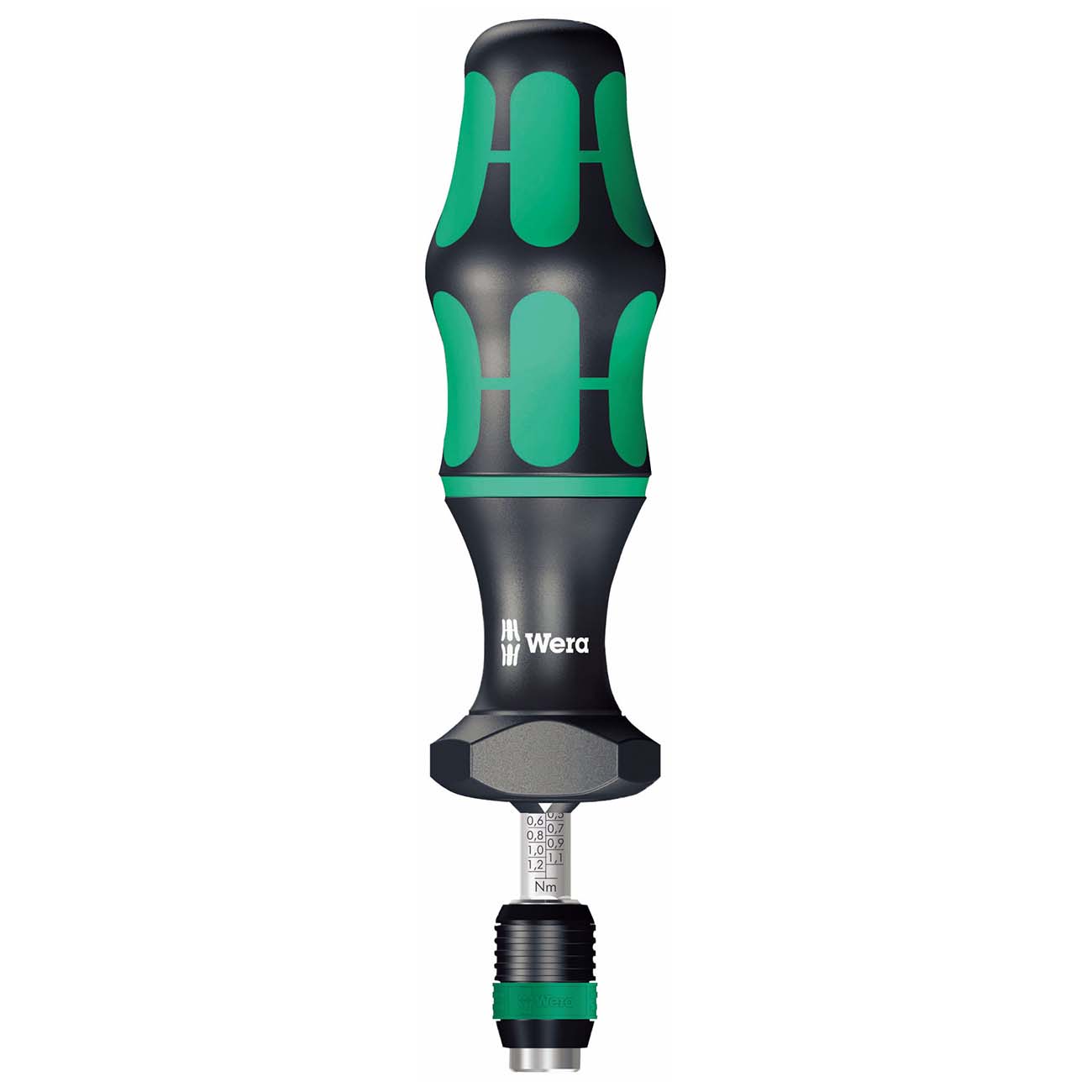 WERA 05074701001 Adjustable Torque Screwdriver Handle with Quick-Release Chuck (NM Scale)