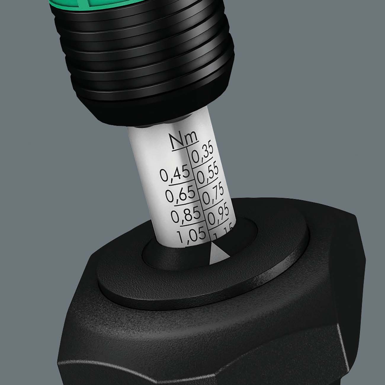 WERA 05074701001 Adjustable Torque Screwdriver Handle with Quick-Release Chuck (NM Scale)