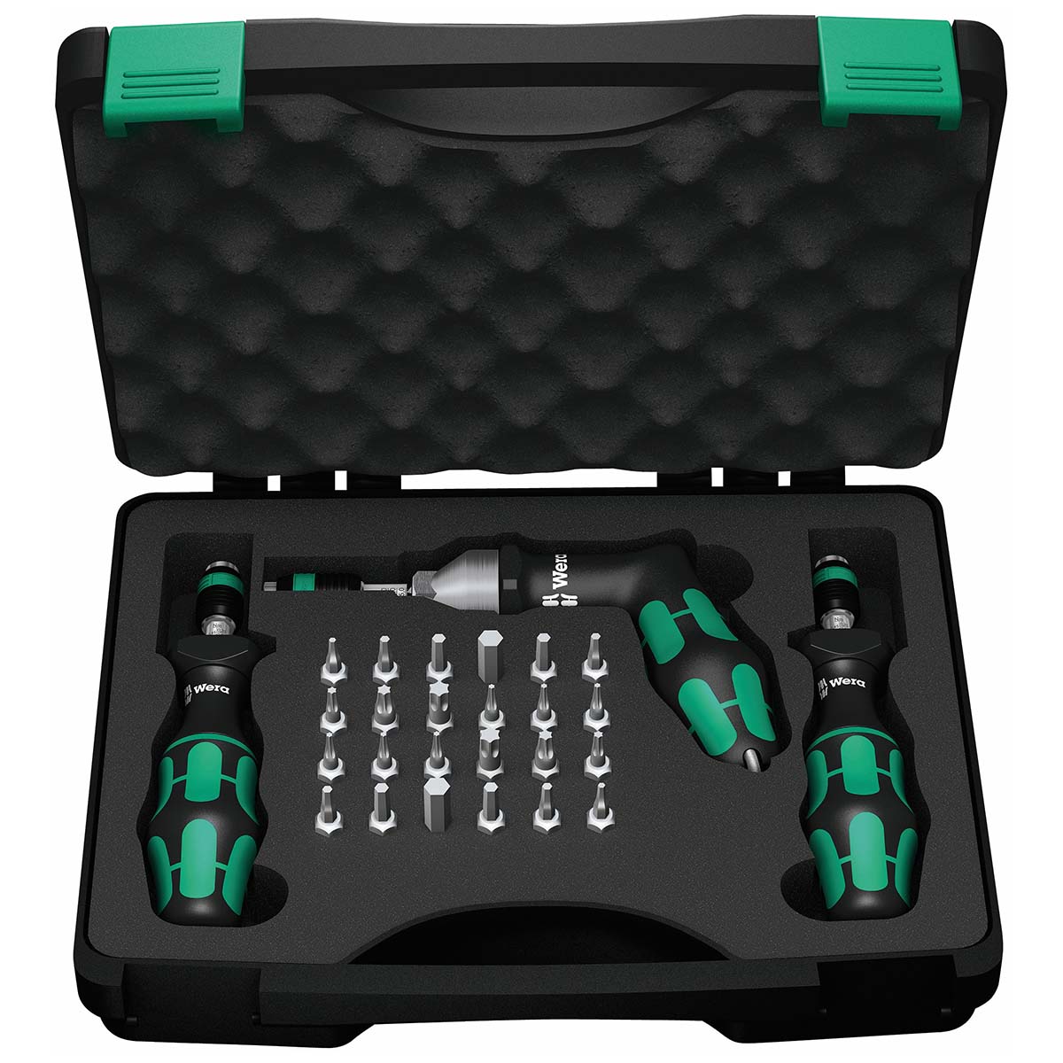 WERA 05074739001 Kraftform Torque Screwdriver Bit Set (27-Piece Set)