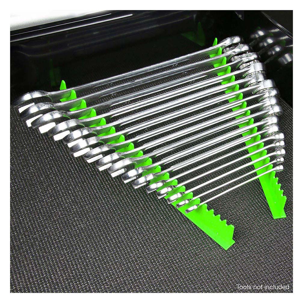 OEM TOOLS 22217 4 PC WRENCH HOLDER SET-GREEN