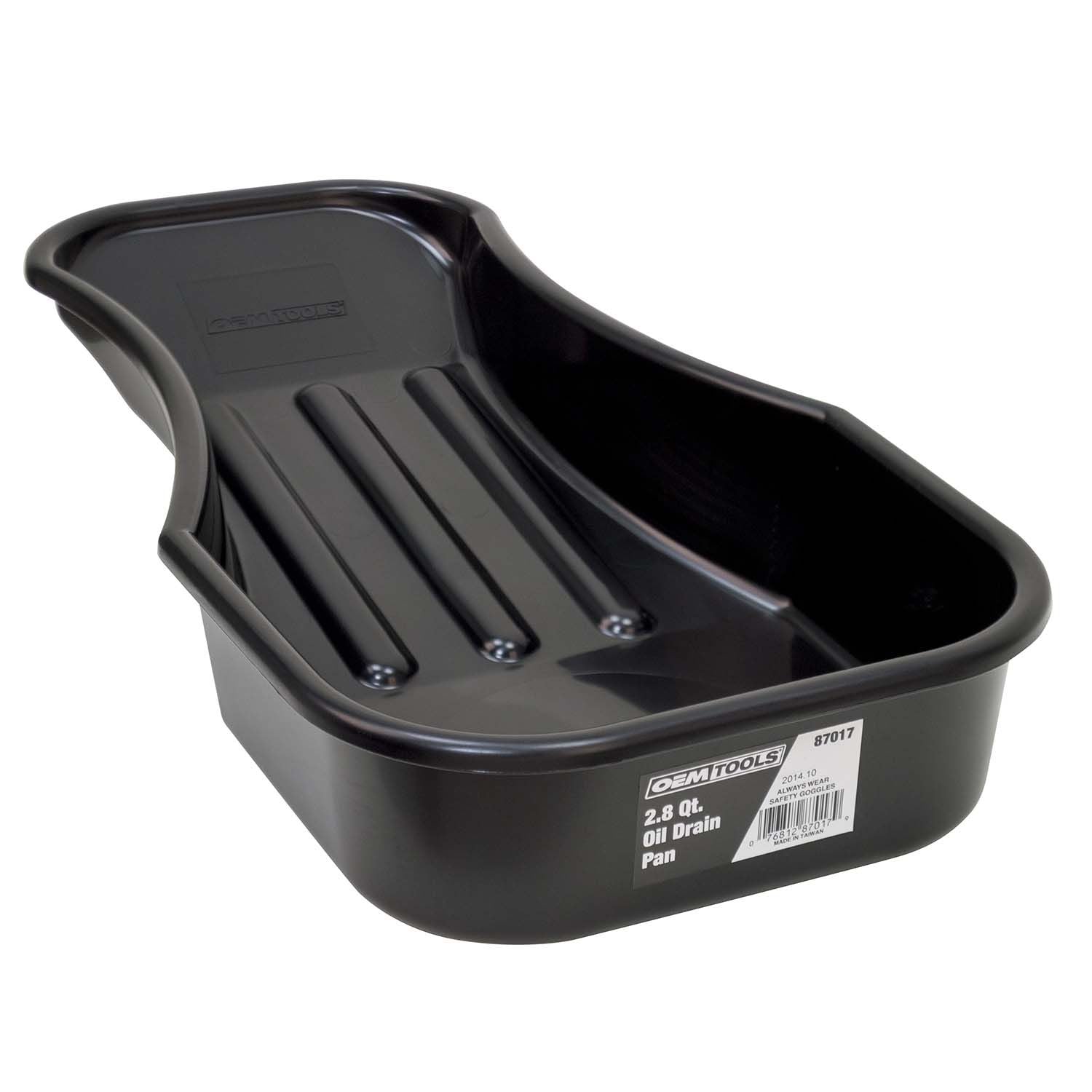 OEM TOOLS 87017 OEMTOOLS 87017 2.8 Quart Low Profile Oil Drain Pan