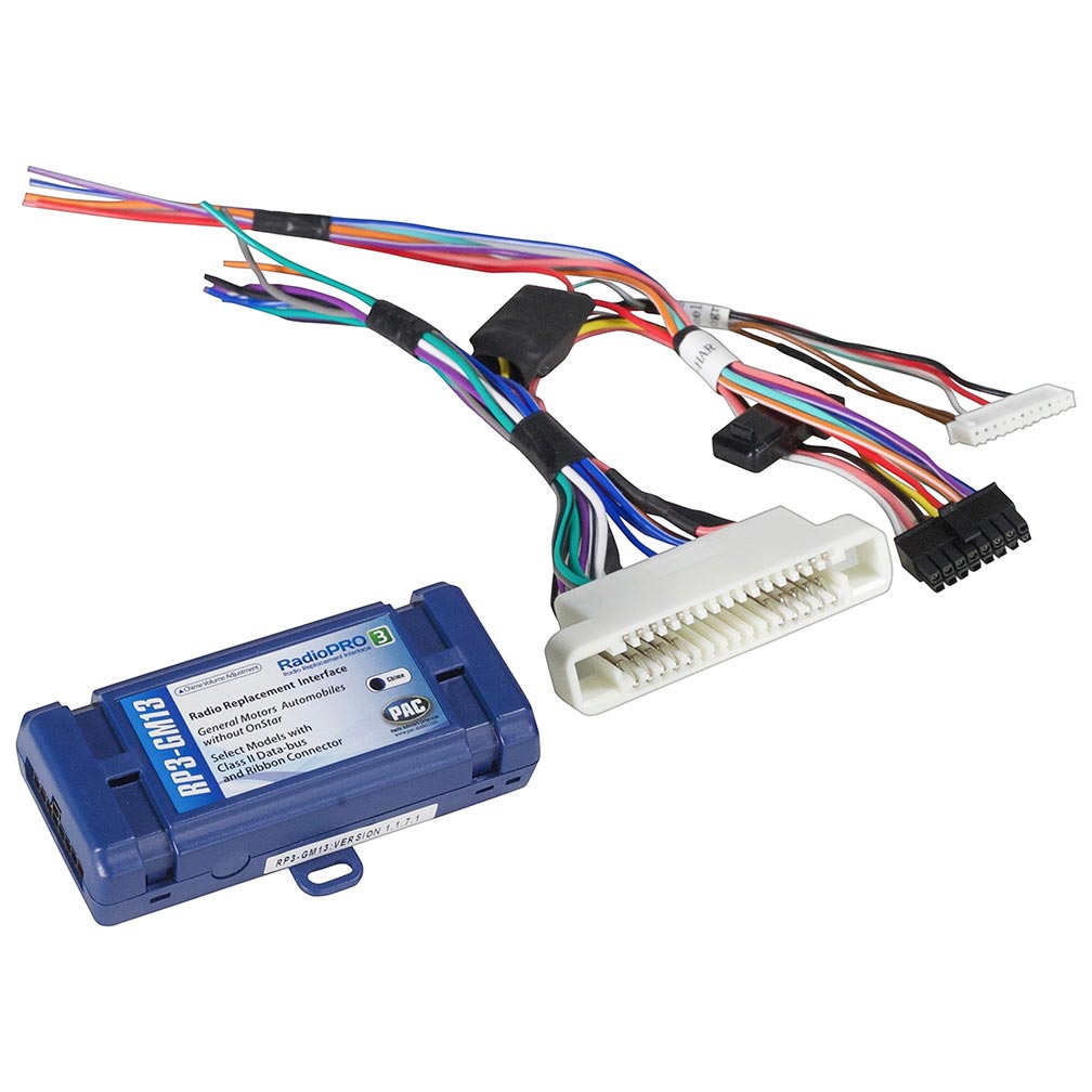 PAC RP3GM13 Radio Replacement Interface for '00-'05 GM Vehicles with Class II databus