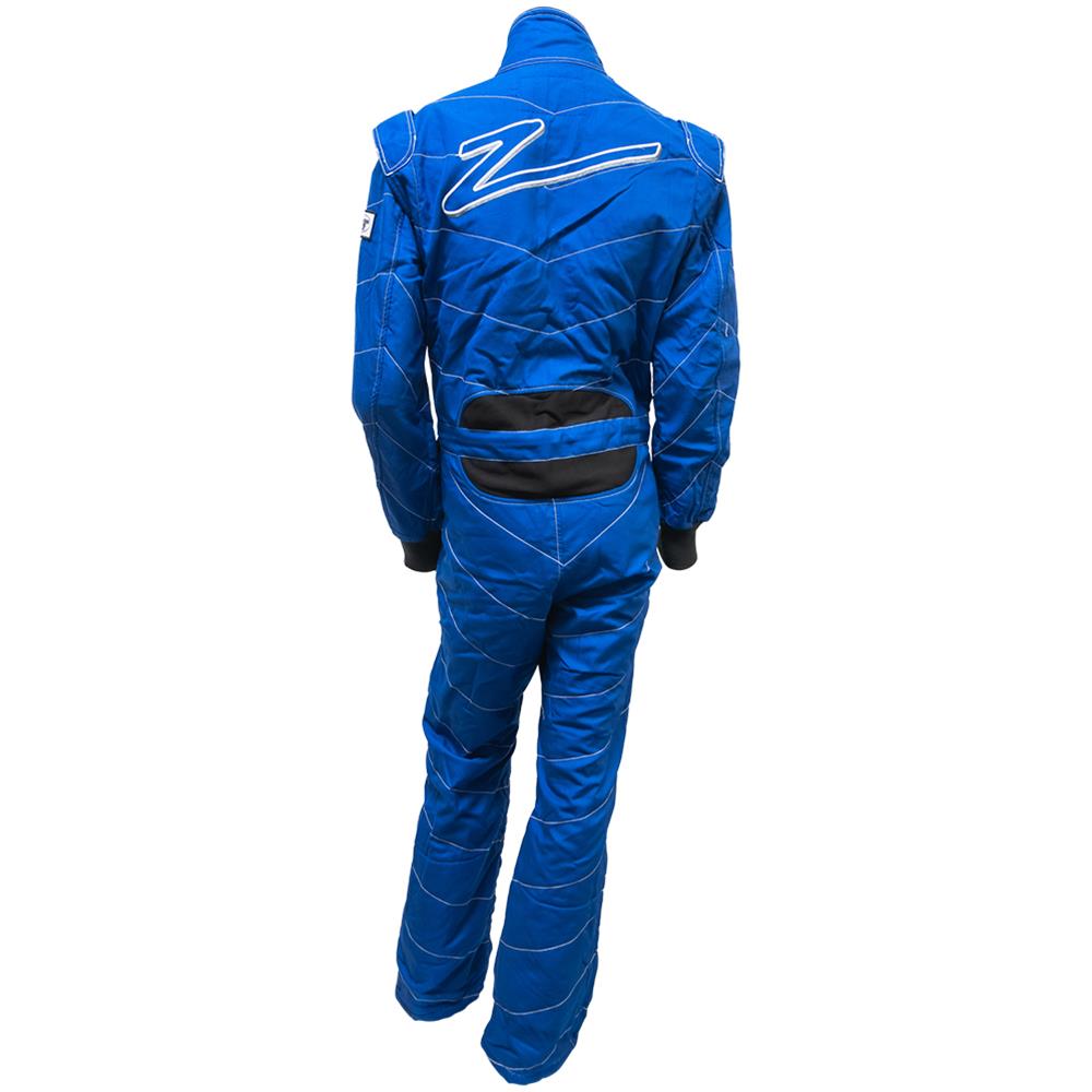 Zamp ZR-50 Racing Suits R040004S Driving Suit, Zamp ZR-50, SFI 3.2A/5, Blue, Lightweight Three Layer Race Suit, Small, Each